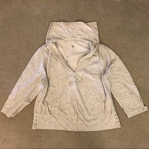 Thursday Friday Anthropologie Grey Sweater